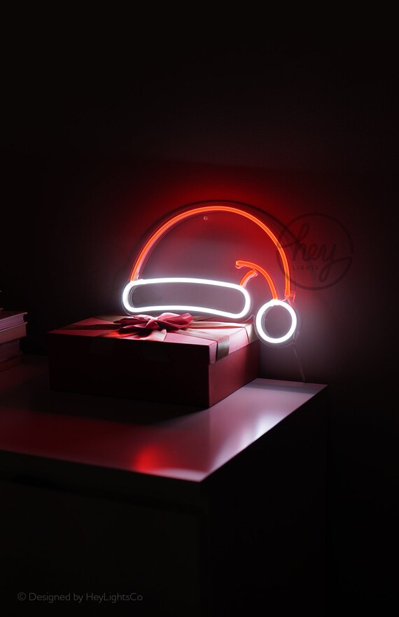 Neon santa hat Clearance