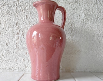 W.GERMANY VINTAGE Vase/Canette/Carafe Rose
