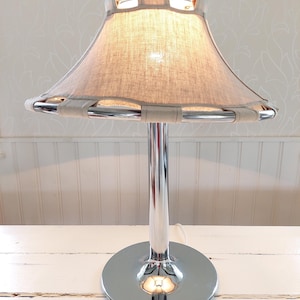BIG Scandinavian Table Lamp by Anna Ehrner for Markslöjd. Swedish Scandinavian design 1970's. image 4