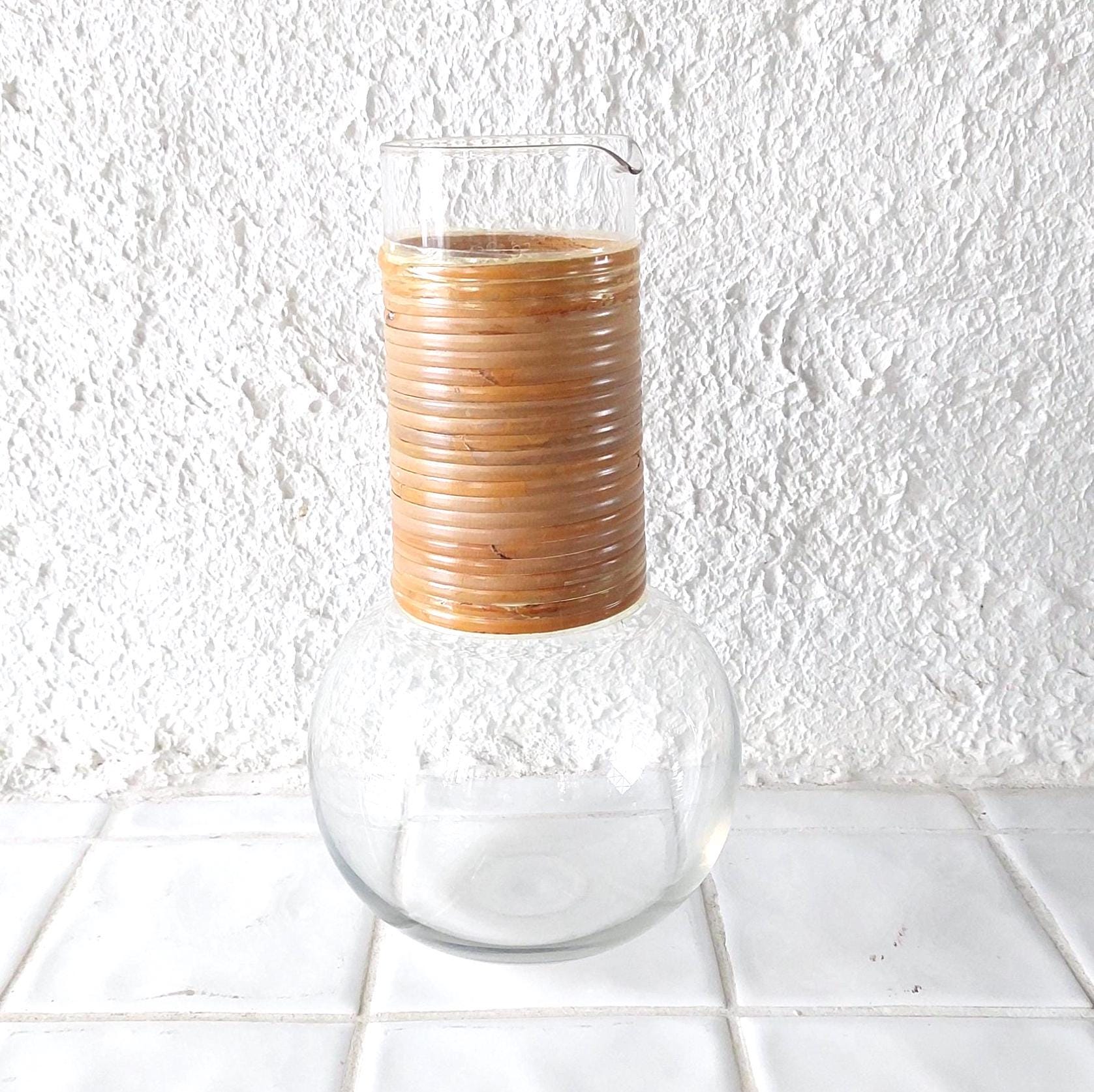 Finnish Iittala Kaj Franck Glass Carafe, Model 1621, Mid Century 