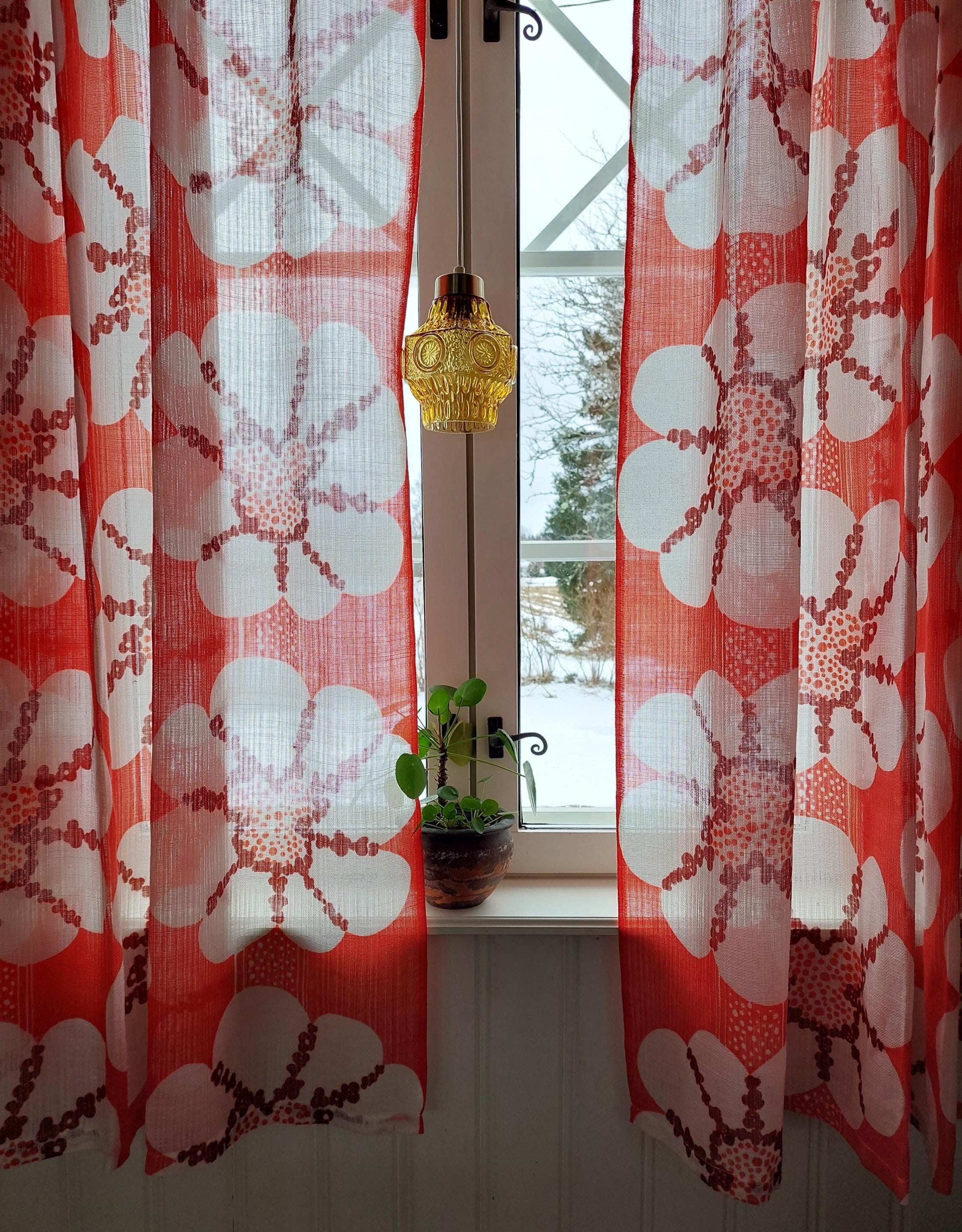 Mid century modern curtains - Etsy 日本