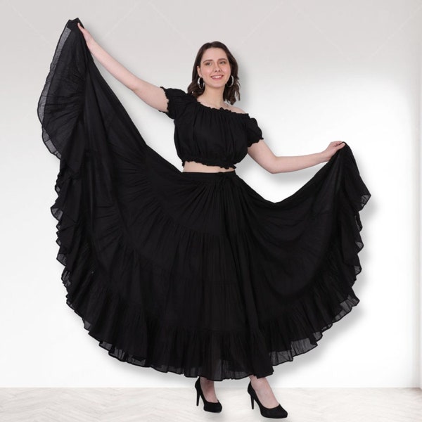 Gypsy Muse Skirt in Black