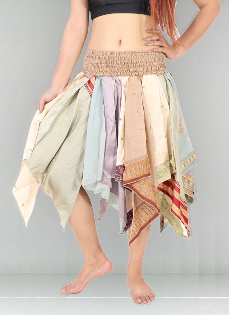 10 Pcs Diamond Style African Urban Tribal Skirts Random Assorted Color