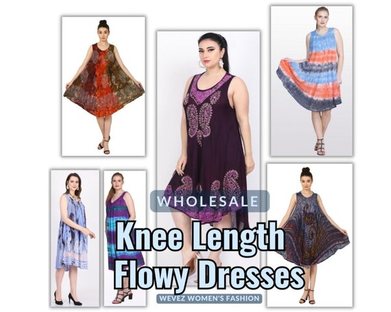 Boutique Wholesale Clothing Dresses Pack of 05 Mix Assorted Styles