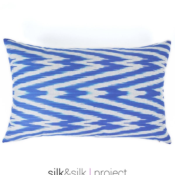 Navy Chevron Pillow Etsy