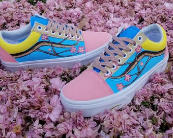 Cherry blossom shoes | Etsy