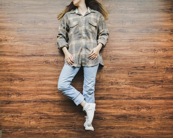 Woolrich Brown Plaid Shirt-Jac
