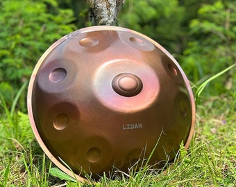 ハンドパン ドラム、エンバー鋼ハンドパン ドラム楽器、D マイナー