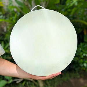 Ocean Drum ,  Unique Percussion Instrument , 30- 50 cm Water-fall Rain Disk , Wave Sound Healing Meditation Rainstick - PLANT A TREE