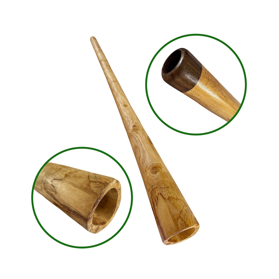 Teak Wood Didgeridoo Instrument , Digeridoo Handcrafted Bali Australian