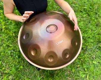 ハンドパンドラム ハンドパンドラム 楽器 大人用 、エンバースチール