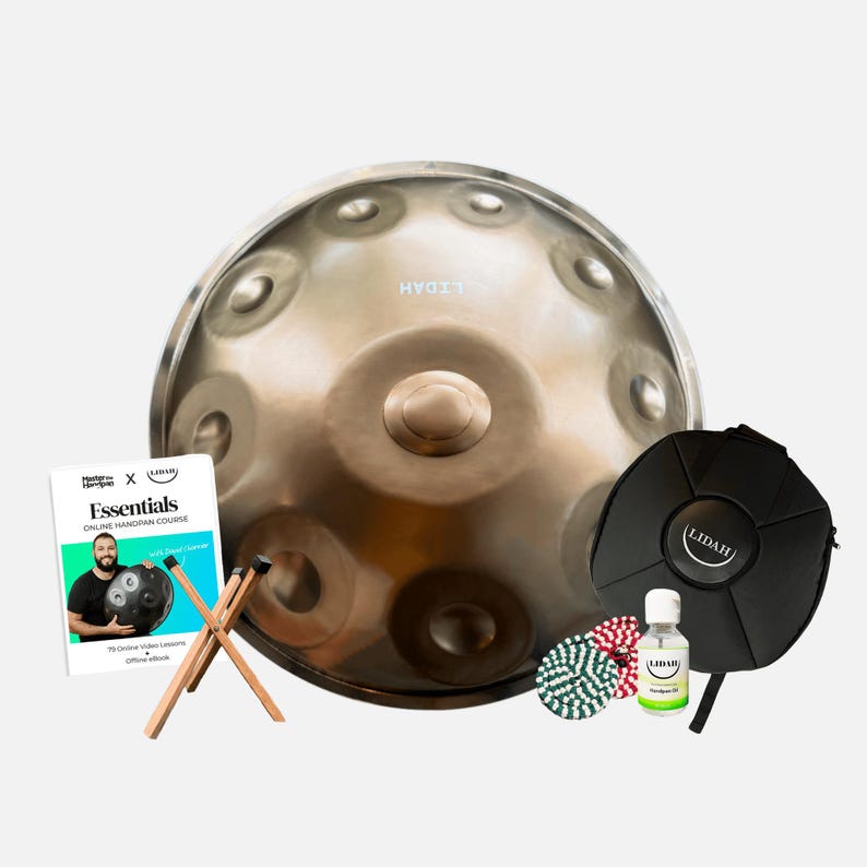 Edelstahl Handpan Trommel, Professionelles Noten Instrument, 432HZ/ 440HZ Bild 2