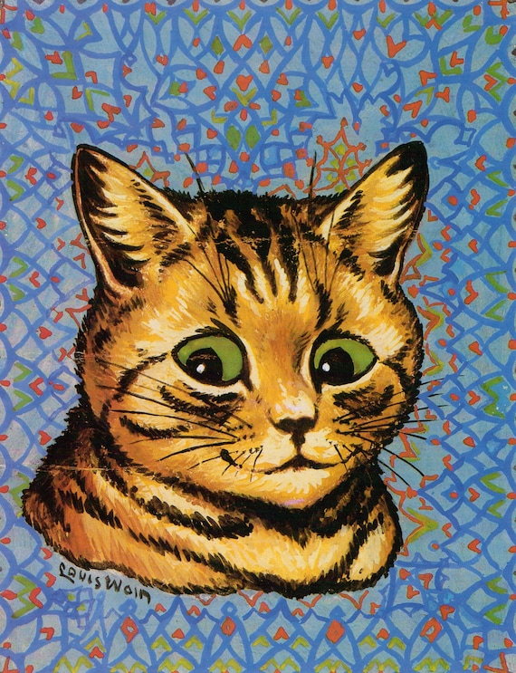 Louis Wain Art Print