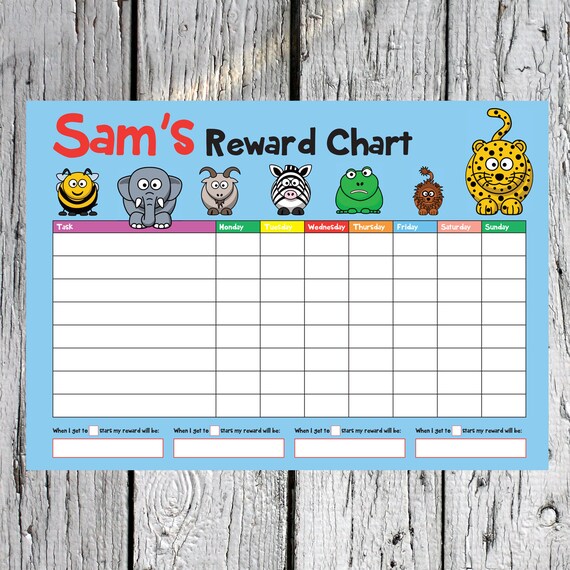 Children S Reward Sticker Charts