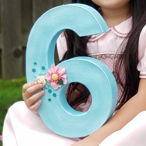 Number photo prop