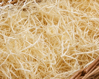 Vulling voor geschenkdozen van natuurlijke houtwol | Biologisch afbreekbaar, versnipperd verpakkingsmateriaal