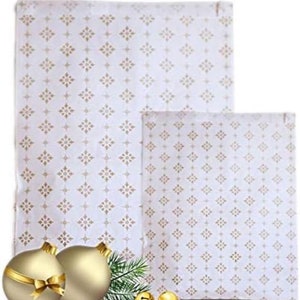 Sacchetti di carta con stella dorata, articoli per feste, sacchetti per feste, celebrazioni di eventi, sacchetti di carta ecologici, sacchetti per dolci, sacchetti per feste di matrimonio