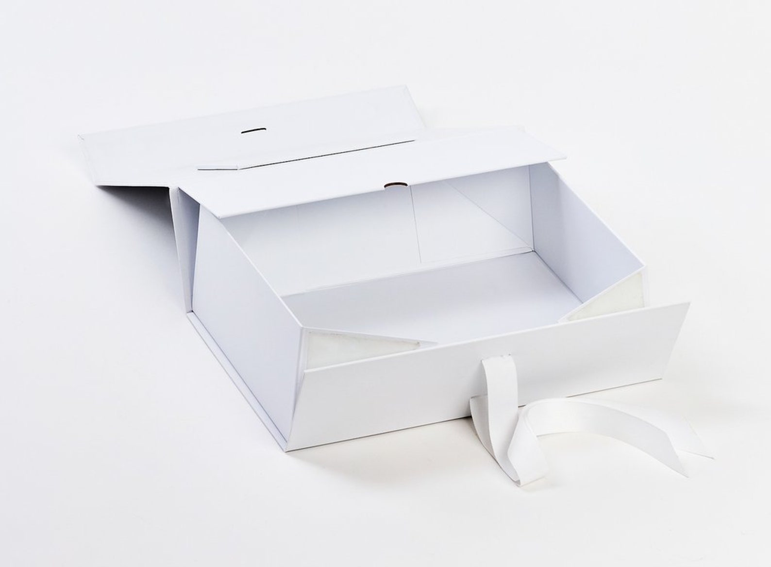 Large White Photo Box, Luxury Keepsakes Box, Bride Gift, New Baby Gift