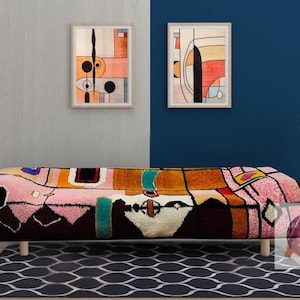 New Design Moroccan Sofa ,  Handmade Couch - High-Quality Wool Sofa New Design | Luxury Furniture | Artisan Handwoven Seating Moroccan couch