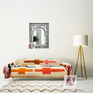 Moroccan Handmade Couch - High-Quality Wool Sofa with New Design | Luxury Boho Furniture | Artisan Handwoven Seating Moroccan couch