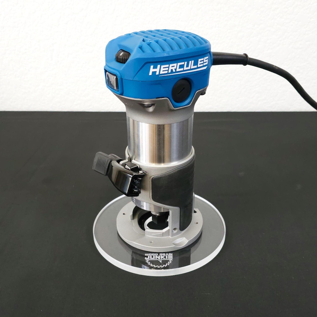 Trimfit Pro™ Blank Router Base Plate - 6-inch Round Router Base Plate ...