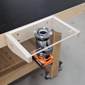 Trim Router Stand Trim Router Table for Popular Compact Routers: Fits Dewalt, Bosch ...