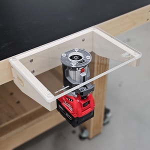 Trim Router Table for Popular Compact Routers: Fits Dewalt, Bosch ...