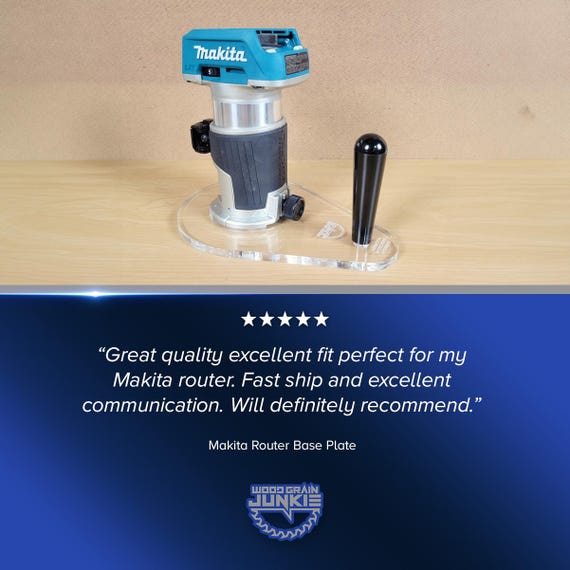 Trimfit Pro Makita RT0701C XTR01Z Clear Router Base Plate Guide Bushing Compatible Router Base Plate Makita Etsy