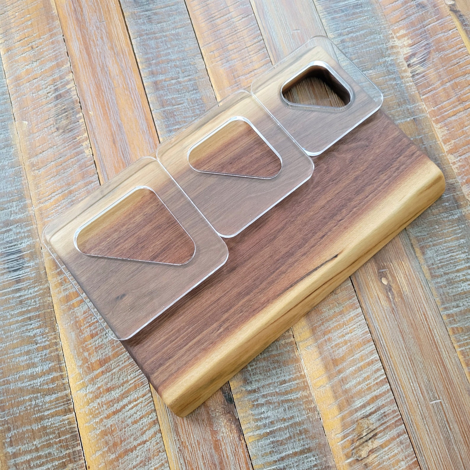 Triangle Cutting Board and Charcuterie Board Handle Template Etsy