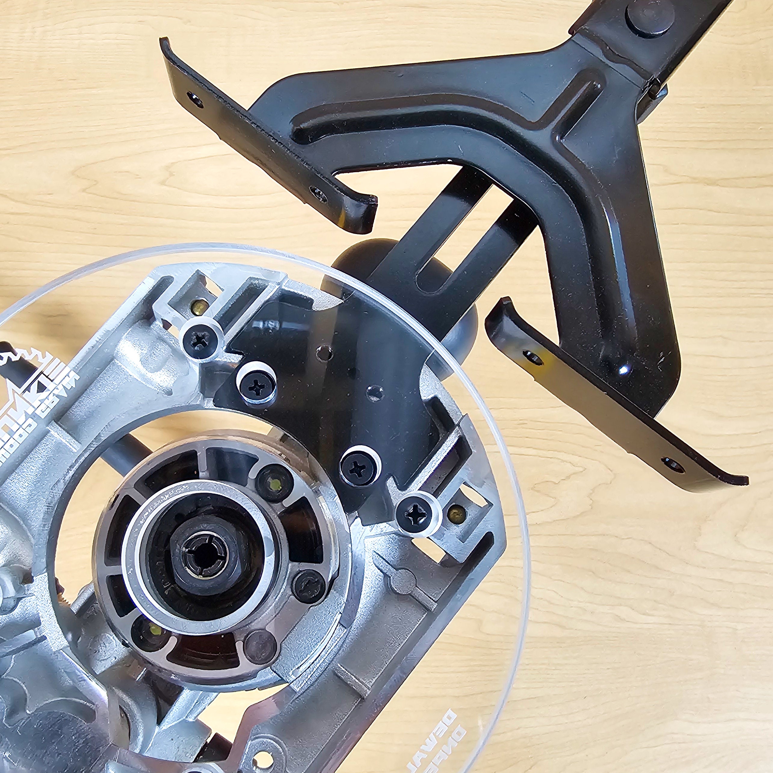 With Plunge For DE-WALT Router Sub Base For Compact Routers, Round