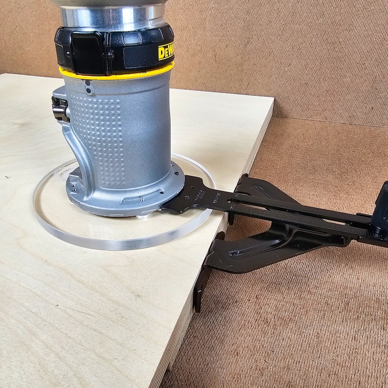 Dewalt Router Base Plate: Clear Acrylic, Guide Bushing Compatible - Etsy