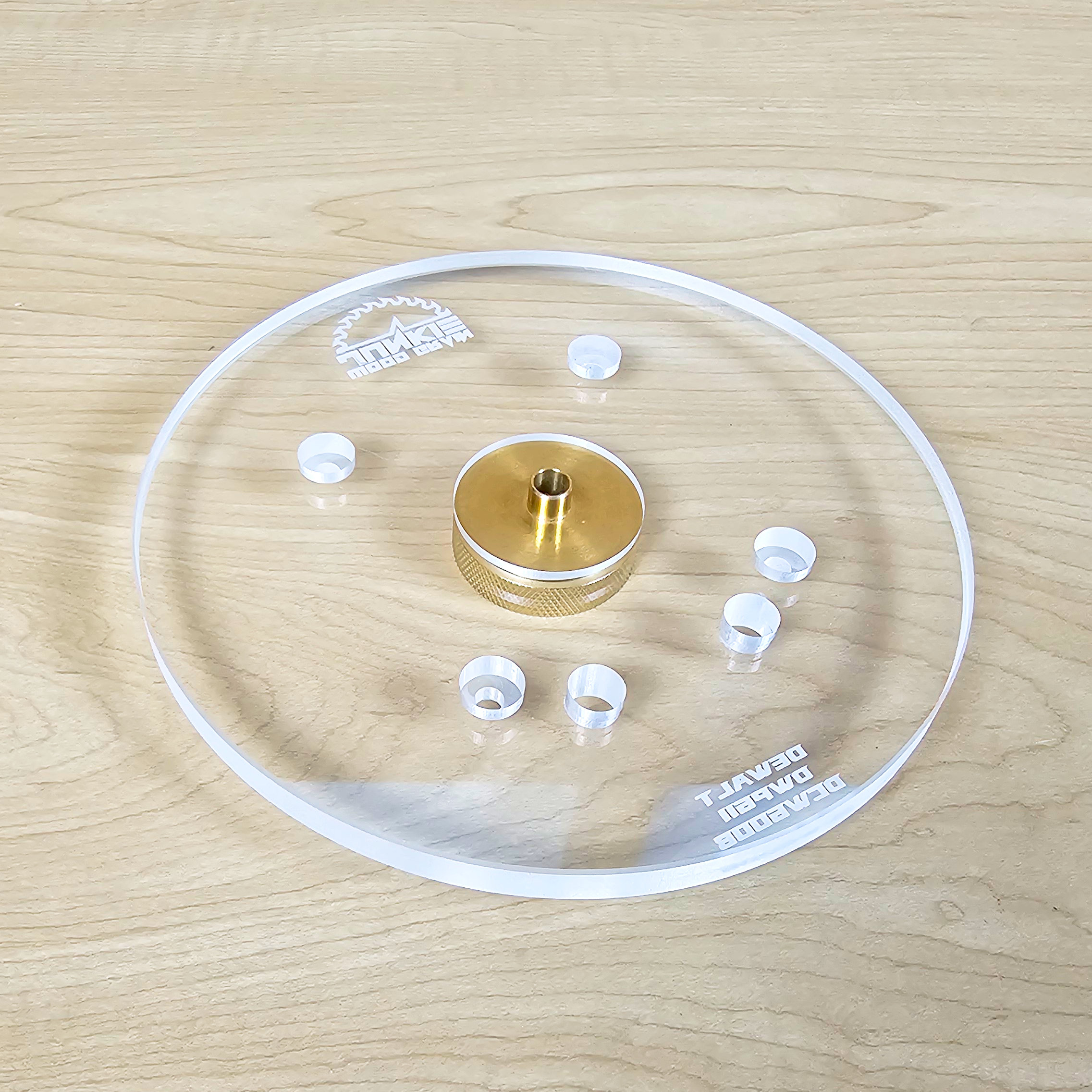 Dewalt Router Base Plate: Clear Acrylic, Guide Bushing Compatible - Etsy