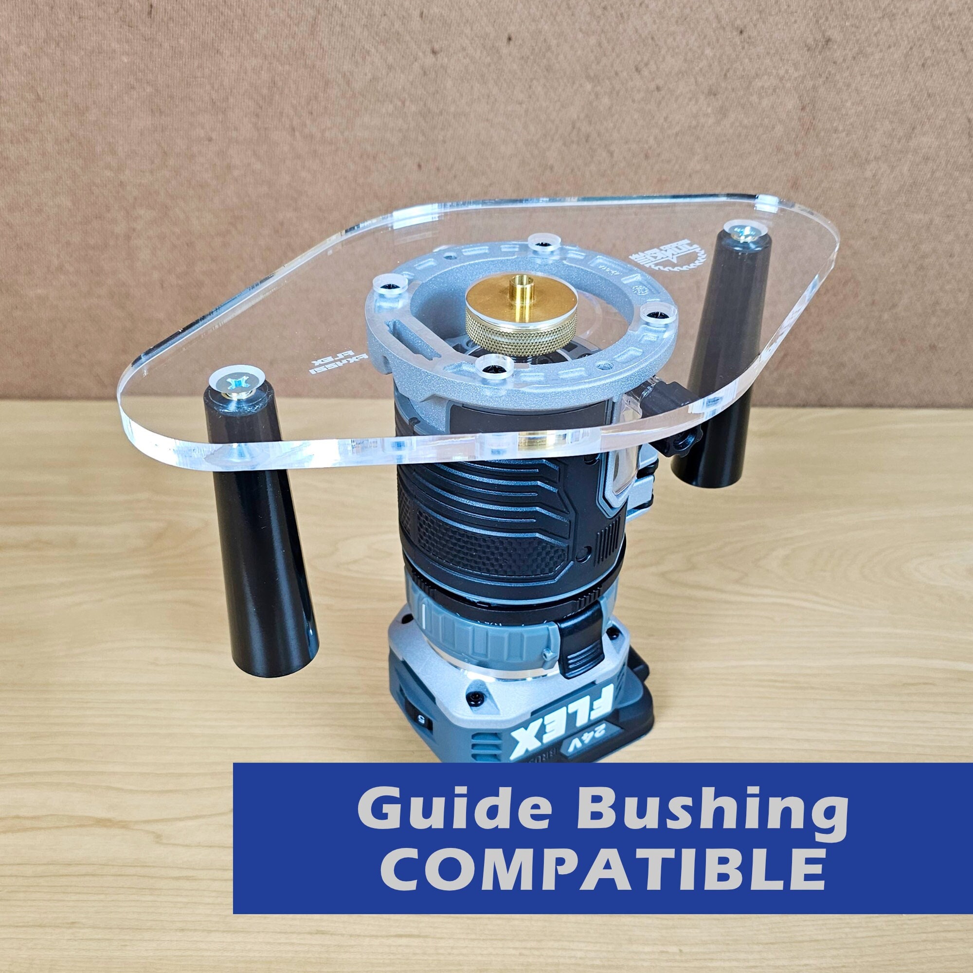 FLEX FX4221 Dual Grip Router Base Plate Guide Bushing Compatible