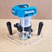 thumbnail image 2 of Dual Grip Router Base Plate - Pre-Drilled For Makita Compact Routers RT0701C & XTR01Z 2 of 6