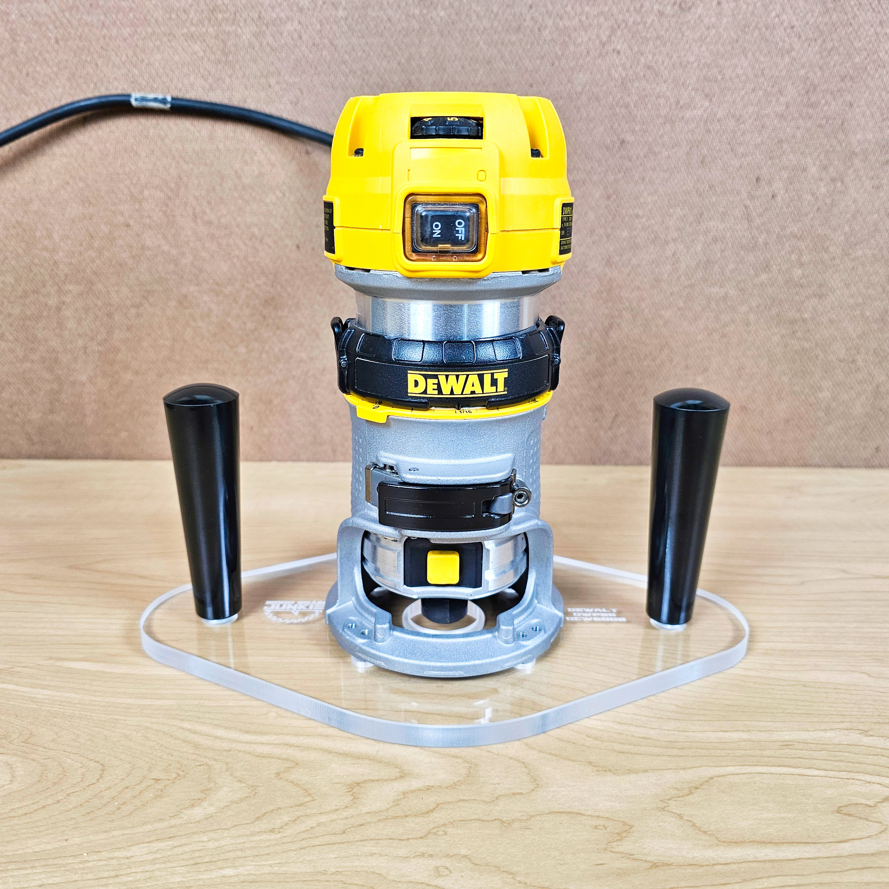 Dewalt Router Base Plate: Dual Grip, Guide Bushing Compatible - Etsy