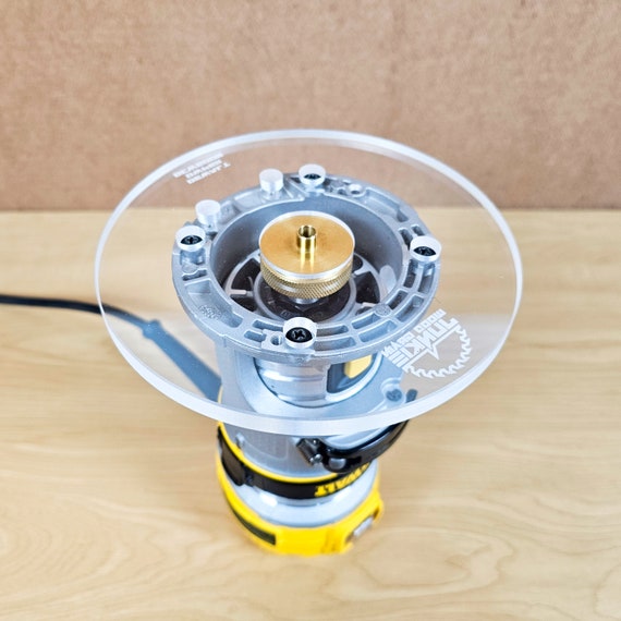 Dewalt router plate discount