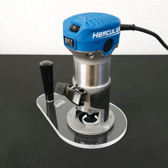 Wood router base plate discount