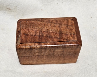 Hawaiian Koa Mini Slide Top Box