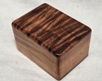 Curly Koa lift lid box
