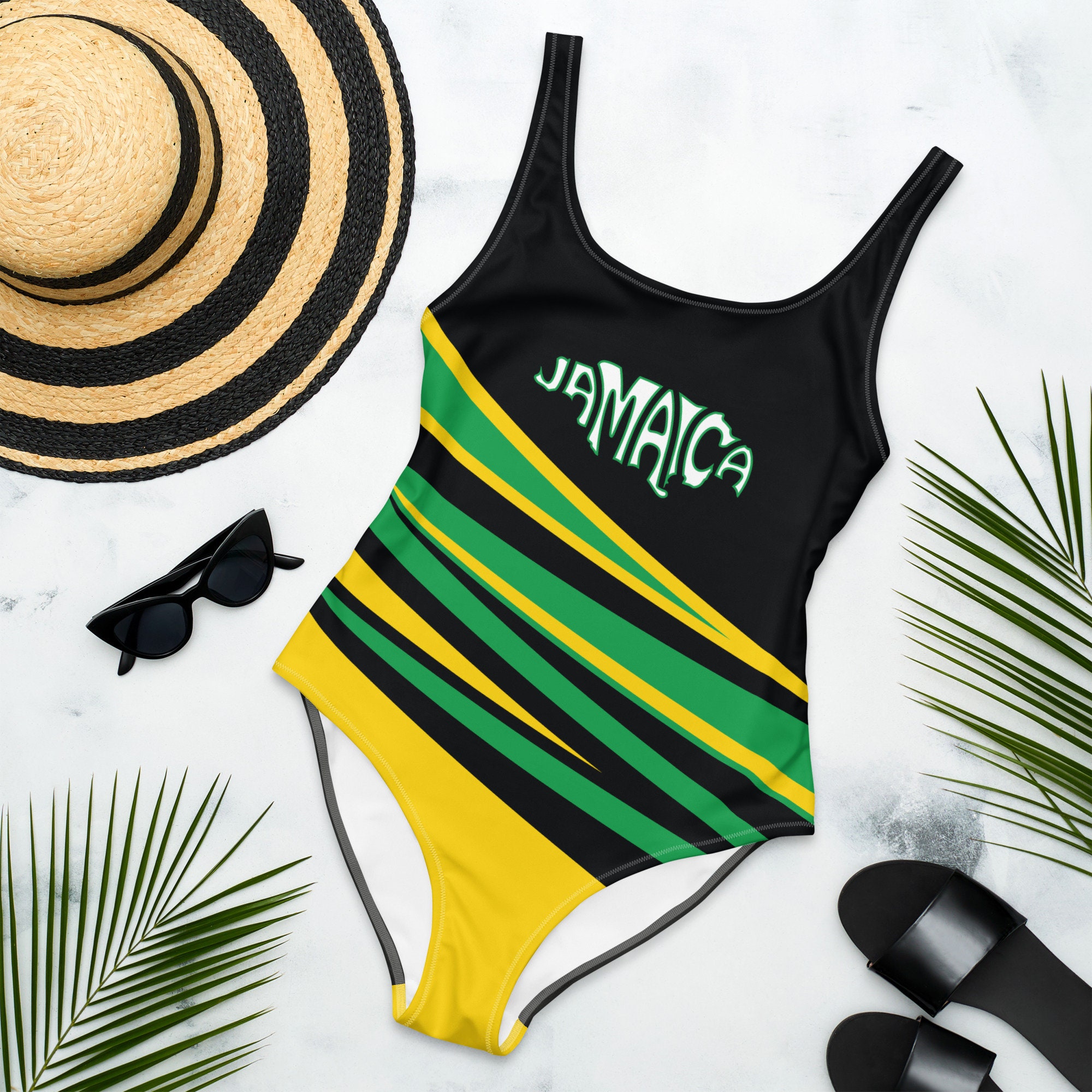 Jamaica Swimsuit Jamaica Onepiece Swimsuit Etsy