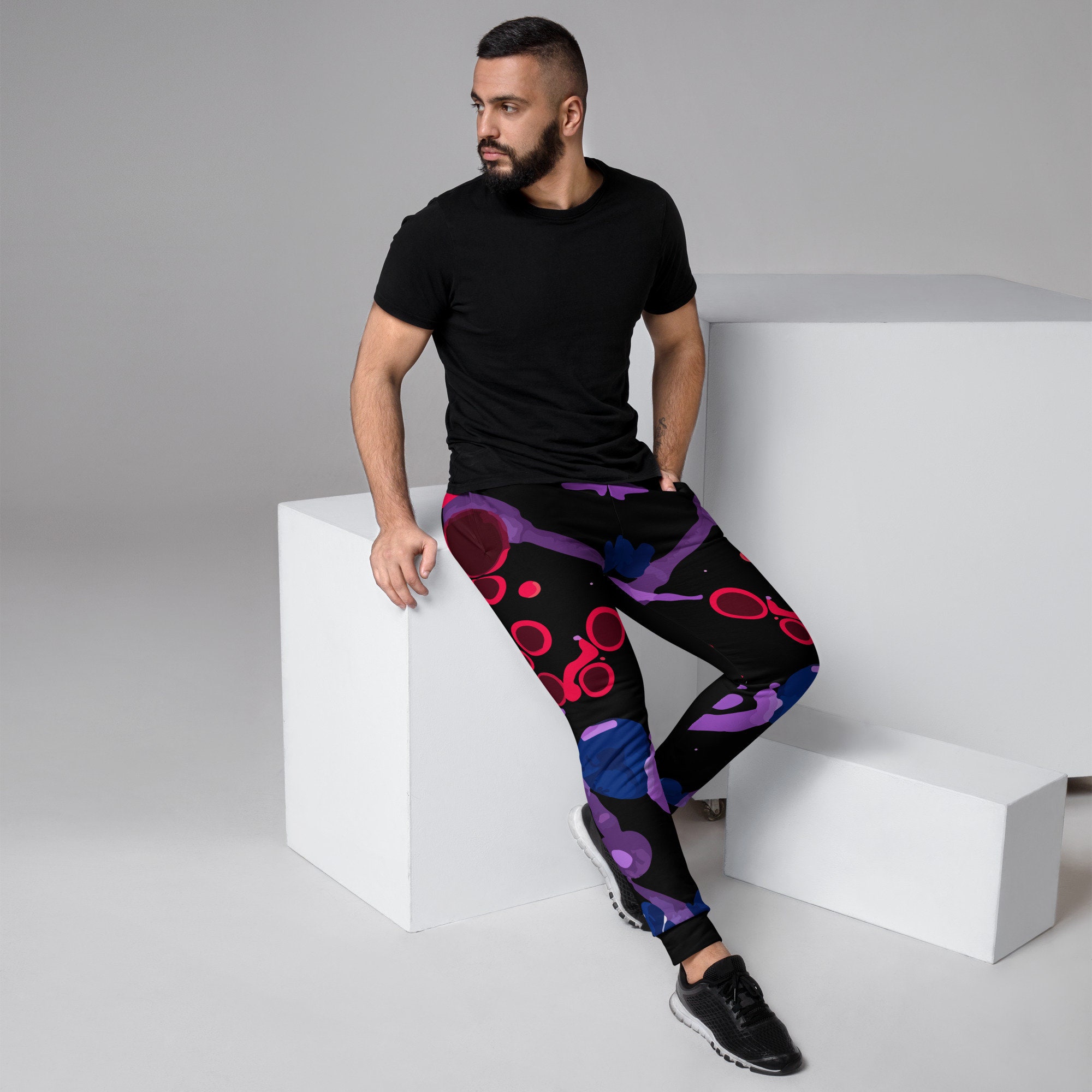 Colourful mens joggers hotsell