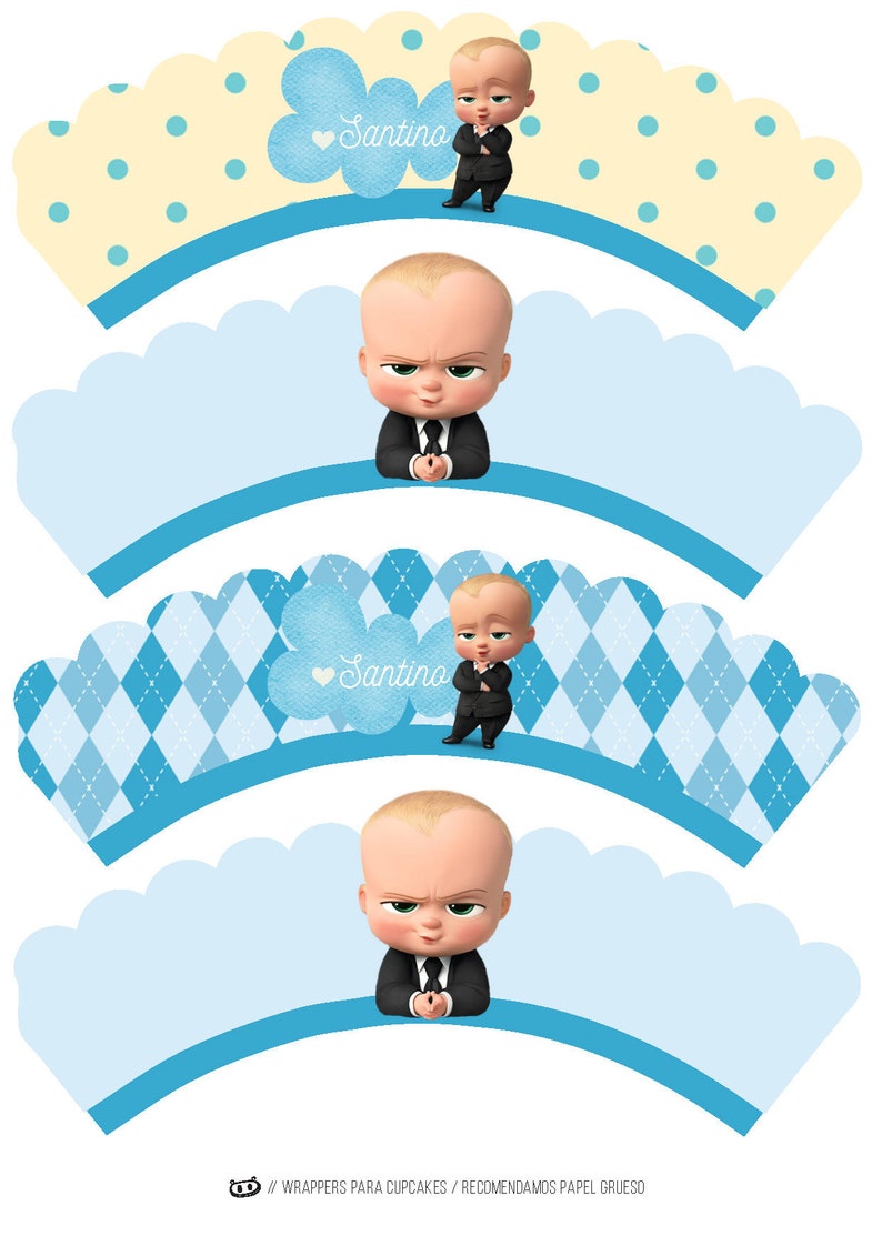 Baby boss Party Printable Birthday kit | Etsy