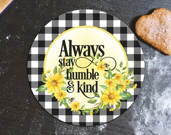 Humble & Kind Jar Lid Opener | Rubber Jar Opener | Jar Lid Opener | Jar Lid Gripper | Kitchen Tools | Cooking Utensils | Kitchen Gadgets