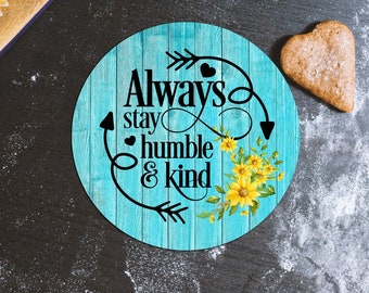 Humble & Kind Jar Lid Opener | Rubber Jar Opener | Jar Lid Opener | Jar Lid Gripper | Kitchen Tools | Cooking Utensils | Kitchen Gadgets