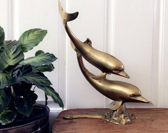 Dolphin sculpture | Etsy