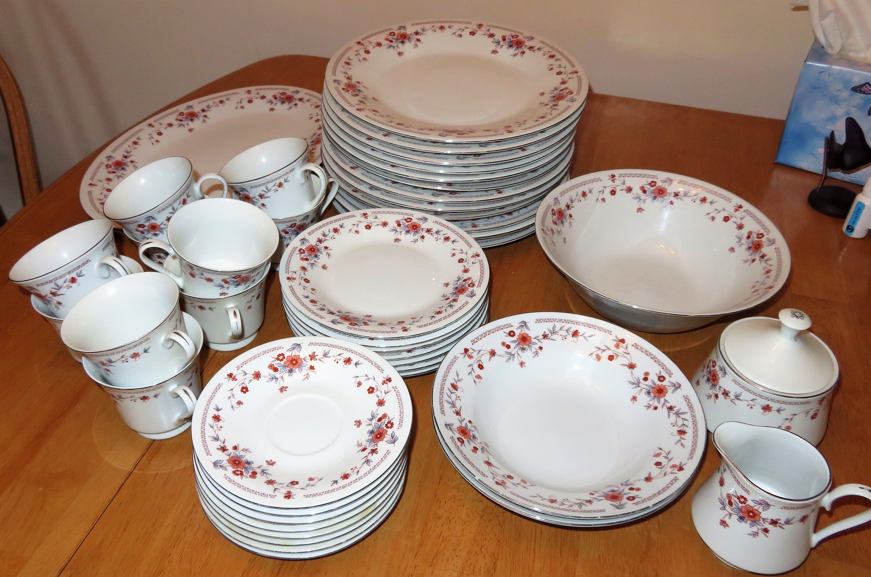 China Dinnerware by Copenhagen Dynasty pattern 1007 made in Etsy