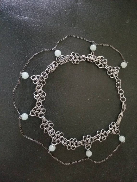 Princess Chainmail Vintage Stainless Steel Choker 