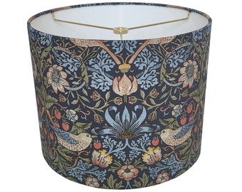 William Morris Strawberry Thief Lampshade -Made To-Order-Home Decor-Nursery Lamp Shade
