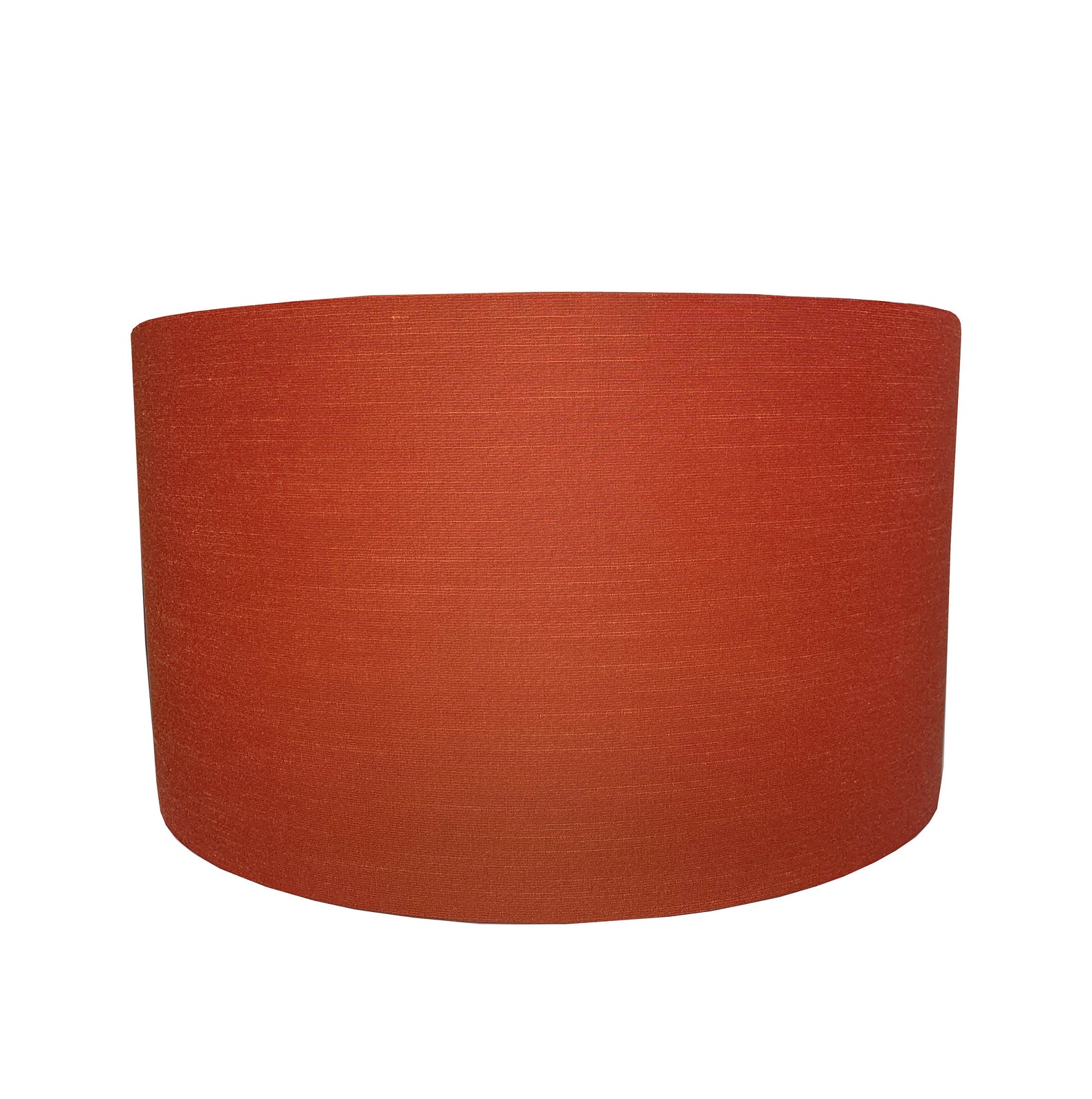 Orange Drum Lampshade Lamp Shade Lampshadecustom Etsy