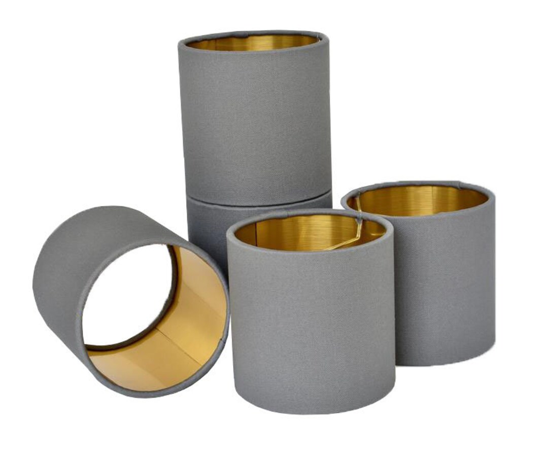 Listing is for One Shade - Grey Sconce Shades - Chandelier Shades ...